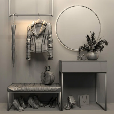 Decorative set in the hall 7 — Ver 3