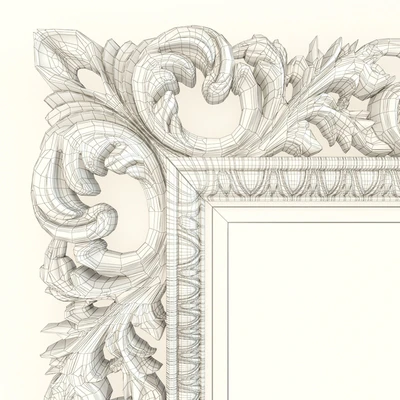 Italian floor mirror — Ver 2