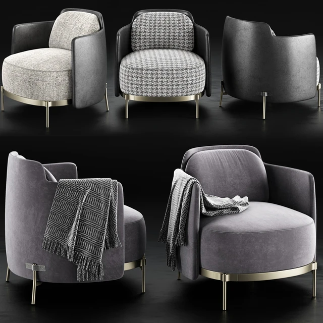 Minotti Tape Armchair 2 — Descargar