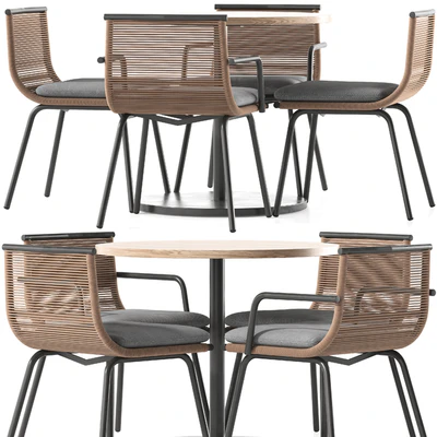 RODA Dining Outdoor Set — Ver 5