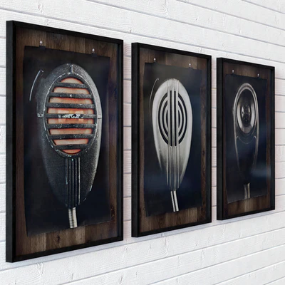 FLOATING MICROPHONE PRINT — View 3