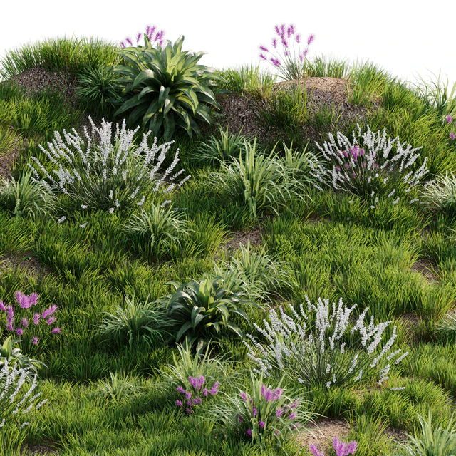 Grass on the slope — Скачать