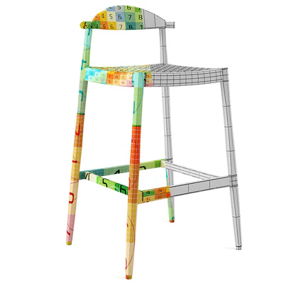 Nina Bar Stool seat76 — Ver 3