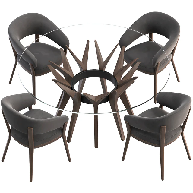 Table Aster and chair Ray set — Descargar