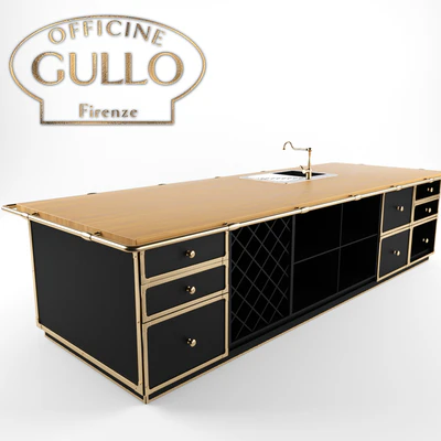 Kitchen island Officine Gullo - Antiques of the future — Ver 2