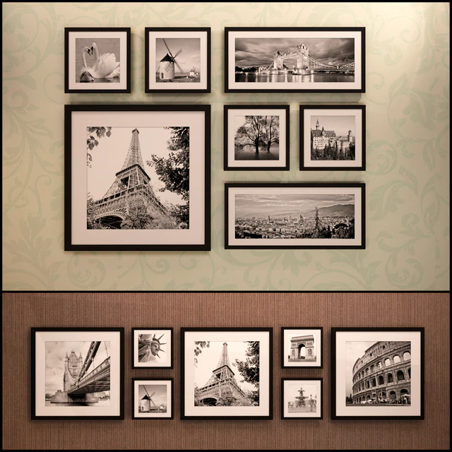 The picture in the frame: 20 pieces - 5 combinations (a collection of 15) Picture Frame — Descargar