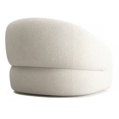 RH Sora Swivel Chair — View 6