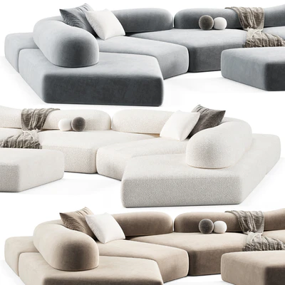 Edra On The Rocks Sectional Sofa — Ver 4