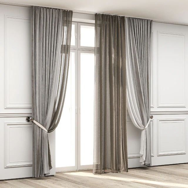Curtains with balcony doors 512 — Descargar