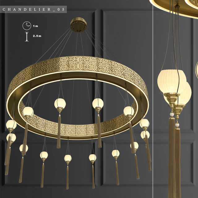 Islamic Chandelier 05 — Descargar