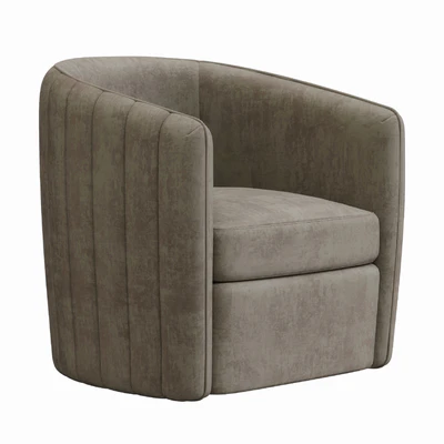 Aria Channeled Swivel Chair — Вид 3