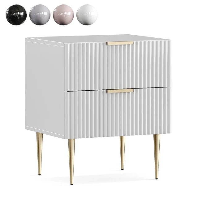 Bedside cabinet LUXURY CHIC — Descargar