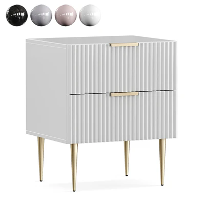 Bedside cabinet LUXURY CHIC — Ver 3