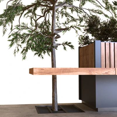 tree in box set 021 — Вид 4