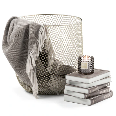 METAL BASKET DECOR 07 — Ver 1