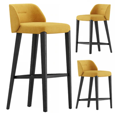 CONCHA barstool by Potocco — Ver 4