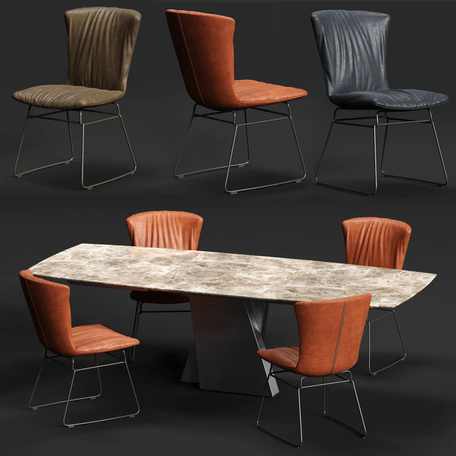 DRAENERT DEXTER Chair and ADLER Table — Скачать