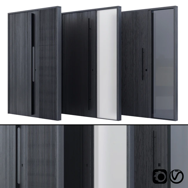 Modern entrance door — Descargar
