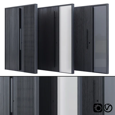 Modern entrance door — Ver 1