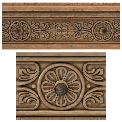 Hooker Furniture Living Room Bexar Leg Huntboard — Ver 3