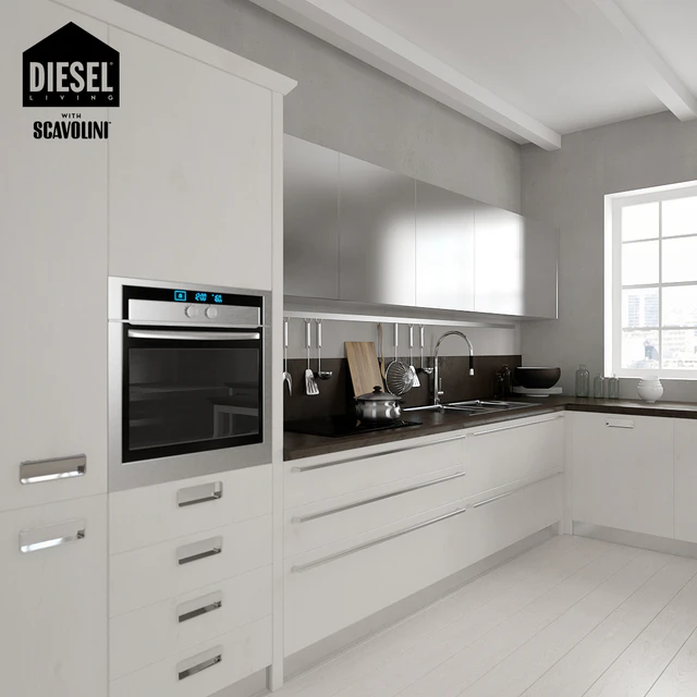 Кухня Scavolini Diesel set 02 (V-ray3.6) — Скачать