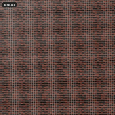 smooth stack bond brick texture red and black — Вид 2