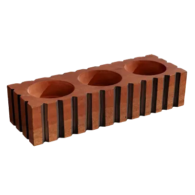 wooden candle holder 001 — Скачать