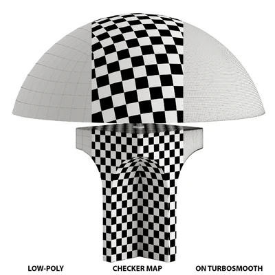 FENDI ROXIE TABLE LAMP MARQUINA BLACK MARBLE — Ver 3