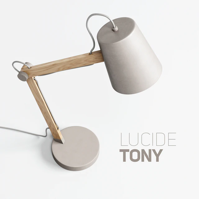 Настольная лампа LUCIDE TONY — Скачать