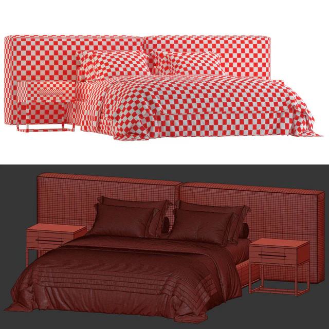Brera Poliform Bed — Descargar