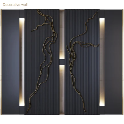 Decorative wall SVblack — Ver 1