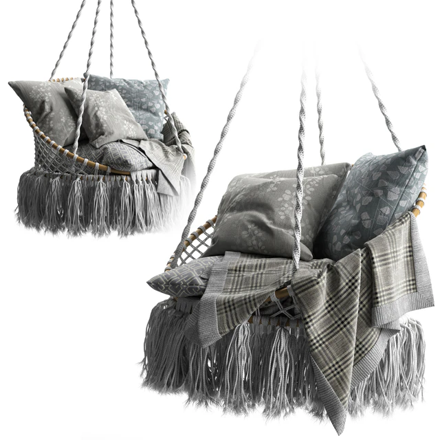 Rattan hammock SPELL Macrame — Скачать