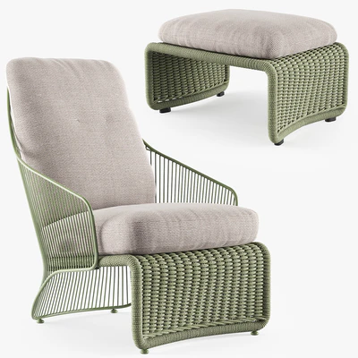 MINOTTI COLETTE outdoor armchair — Вид 2