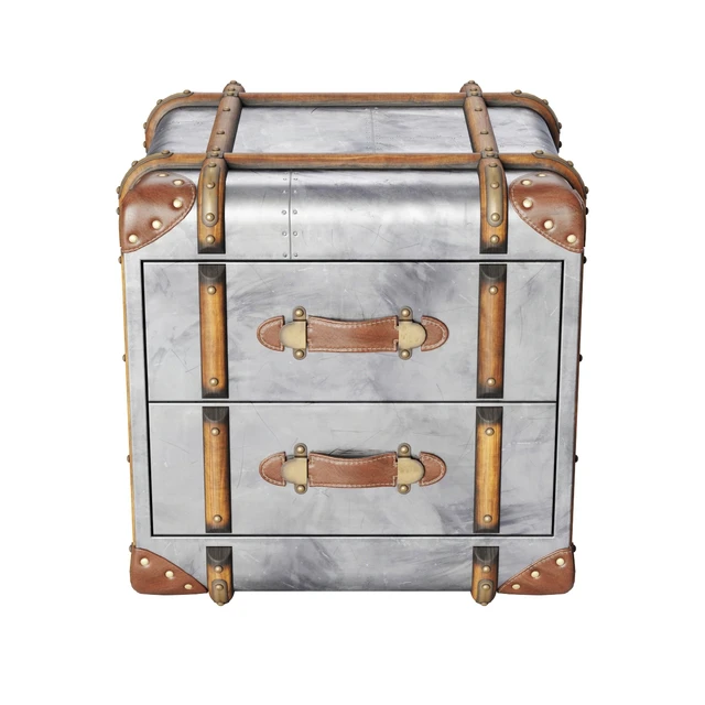 RH Richards Trunk 2-Drawer Cube — Скачать