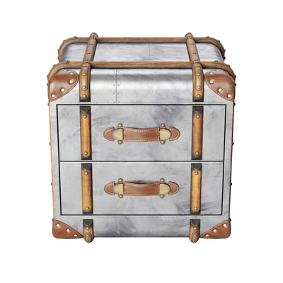 RH Richards Trunk 2-Drawer Cube — Вид 5