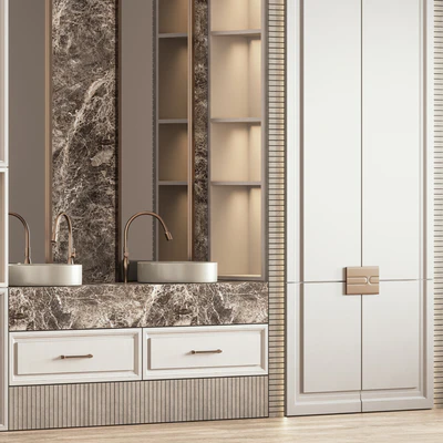 Bathroom Furniture Set 07 — Ver 4