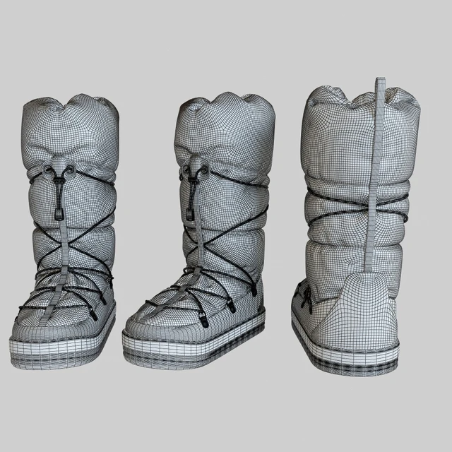 Дутики OPRAH KNITTED LEG SNOWBOOT — Скачать