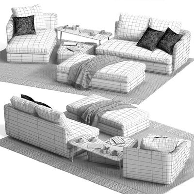 Molteni &amp; C SLOANE Sofa 03 — Ver 3