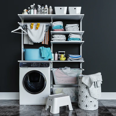 IKEA wall-mounted moduleikea BOAXEL БОАКСЕЛЬ / washing machine — Ver 1