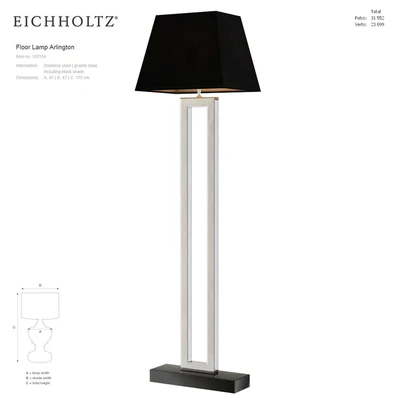 EICHOLTZ Floor Lamp Arlington 103114 — Вид 1