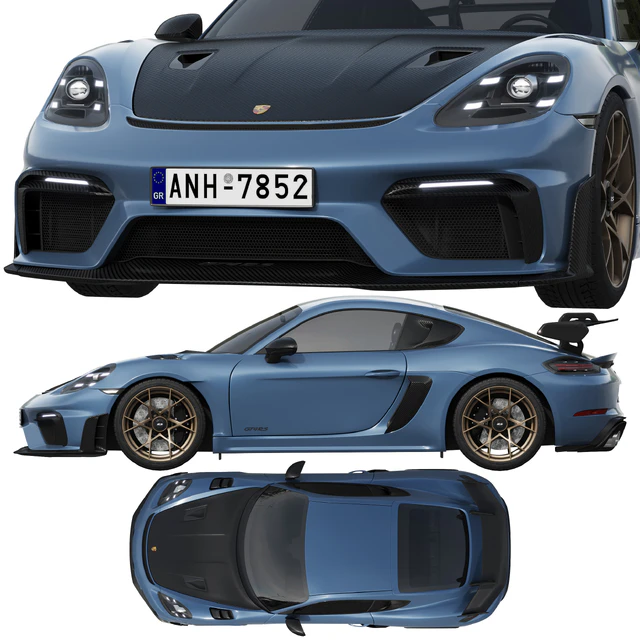 Porsche 718 Cayman GT4 RS 2022 — Descargar