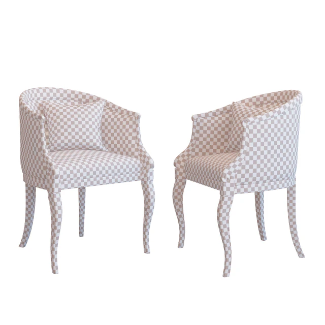 Armchair Corte Zari Clara — Descargar