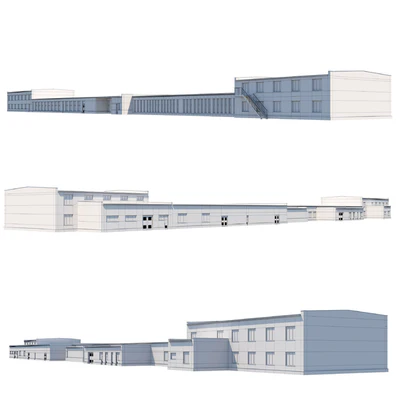 Old industrial building — Ver 3