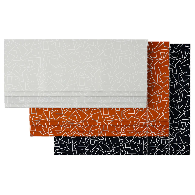 Roman Curtains 179 | Schumacher | Tangent Print — Descargar