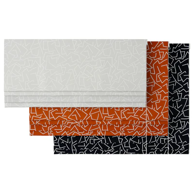 Roman Curtains 179 | Schumacher | Tangent Print — Ver 2