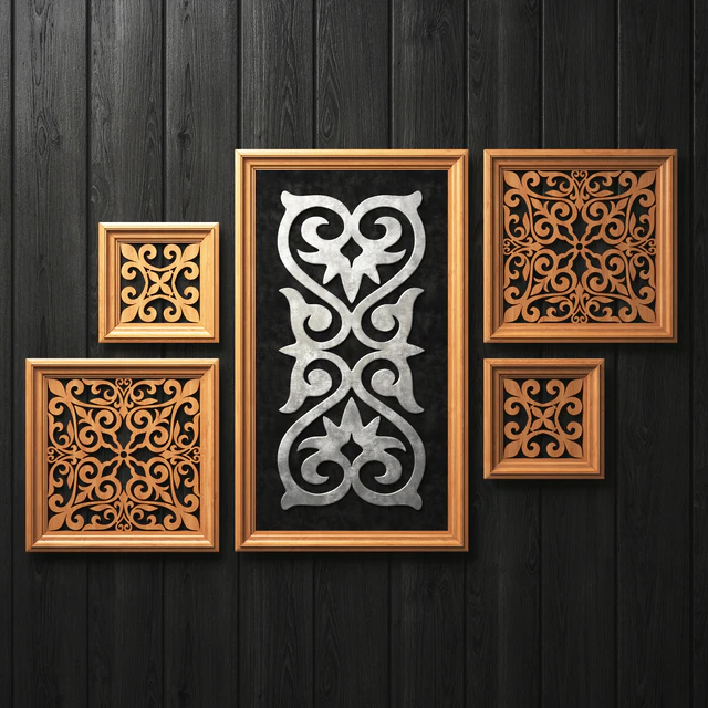 frames with ornaments — Скачать
