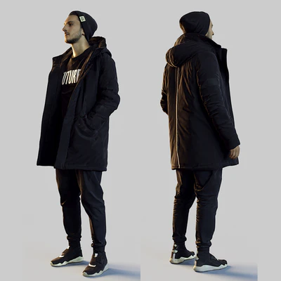 3d scan man 3 — Ver 3