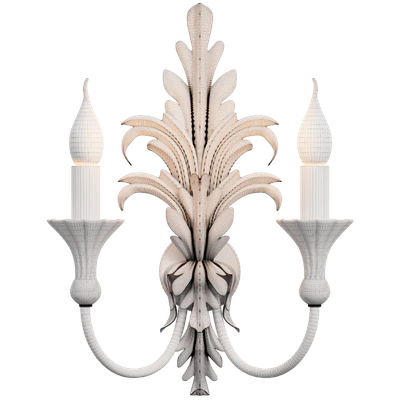 Handmade Italian Wall Light in Distressed Gold — Вид 3