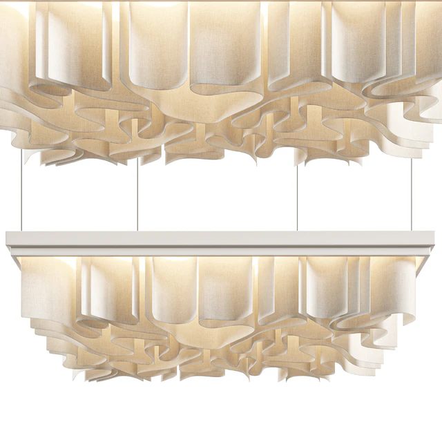 Decorative ceiling Wave ceiling — Download