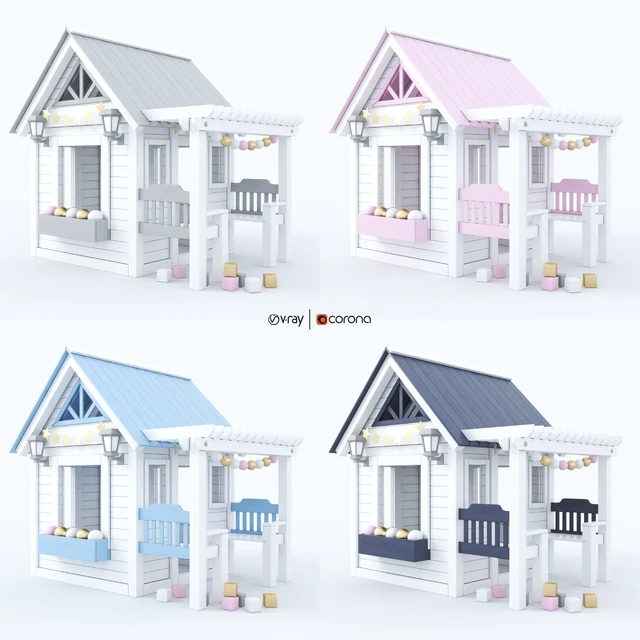 Playhouse - Wendy house for children — Скачать